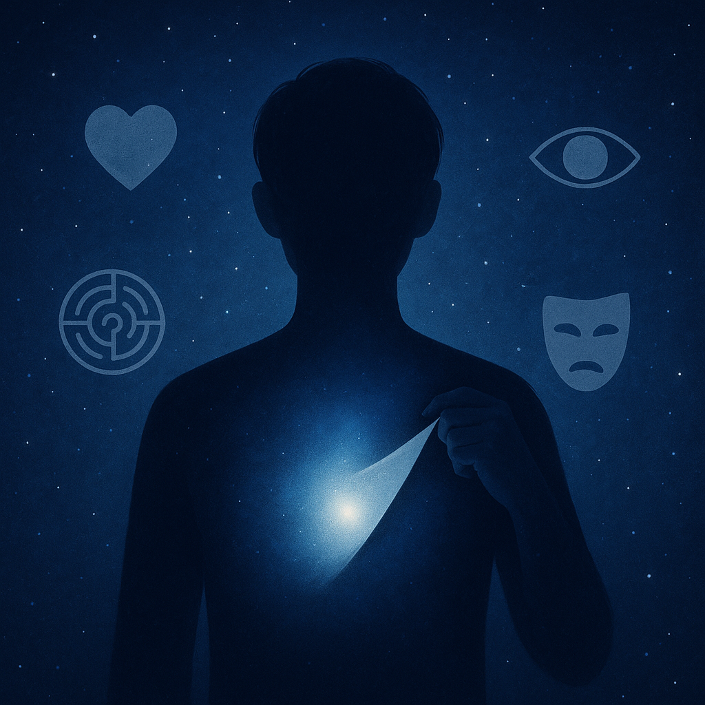 本我视界自我洞察示意图